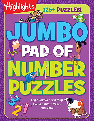 Jumbo Pad of Number Puzzles – Book Outlet