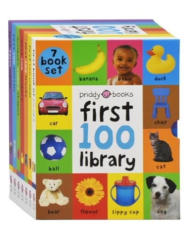 Priddy Books First 100 Library: 7 Book Set (First Book of Colors