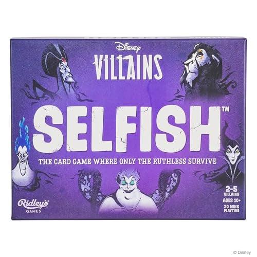 Selfish: The Card Game Where Only the Ruthless Survive (Disney Villains)