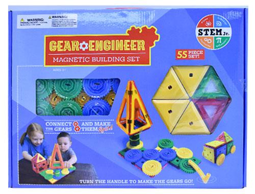 Gear Engineer Magnetic Building Set (STEM Jr.)
