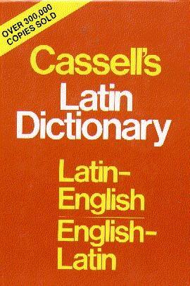 Cassell's Latin Dictionary: Latin-English, English-Latin (Thumb-Indexed)