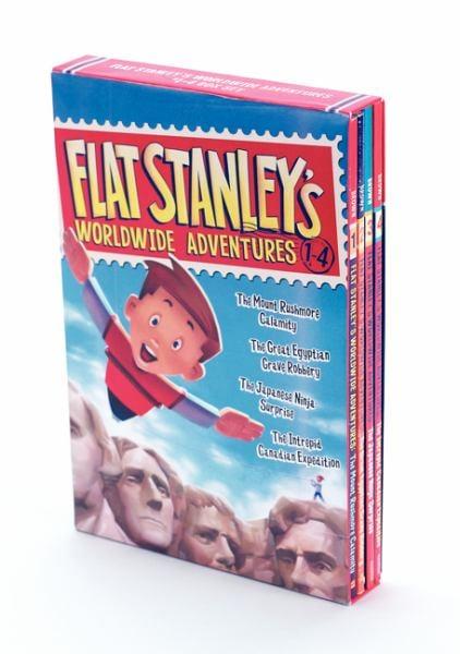 Flat Stanley's Worldwide Adventures Box Set (Bk.'s 1-4)