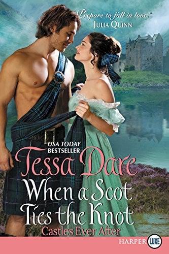 When a Scot Ties the Knot (Castles Ever After - Large Print)