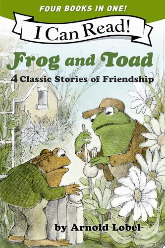 Frog and Toad: 4 Classic Stories of Friendship (I Can Read, Level 2)