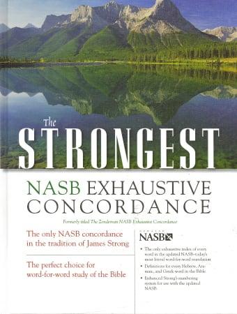 The Strongest NASB Exhaustive Concordance