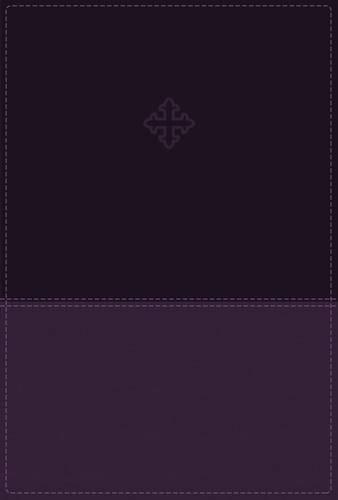 The Amplified Study Bible (Large Print, Thumb Indexed, Purple Leathersoft)