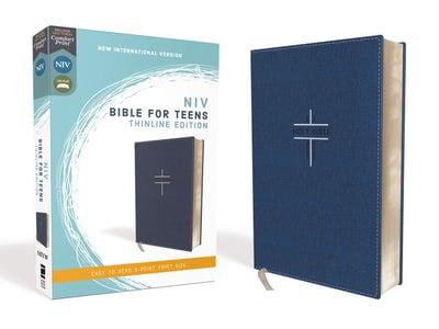 NIV, Bible for Teens, Thinline Edition (Blue Leathersoft)