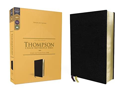 KJV, Thompson Chain-Reference Bible (Black European Bonded Leather)