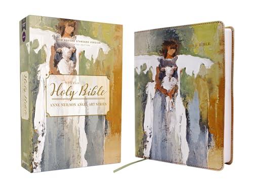NRSVue, Holy Bible, Anne Neilson Angel Art Series (Multi-Color Leathersoft)
