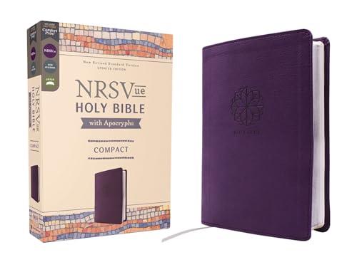 NRSVue, Compact Holy Bible With Apocrypha (Purple Leathersoft)