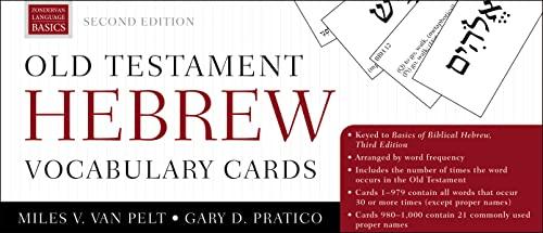 Old Testament Hebrew Vocabulary Cards (2nd Edition)
