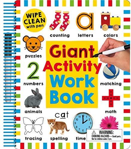 Priddy Learning Giant Wipe Clean Activity Workbook