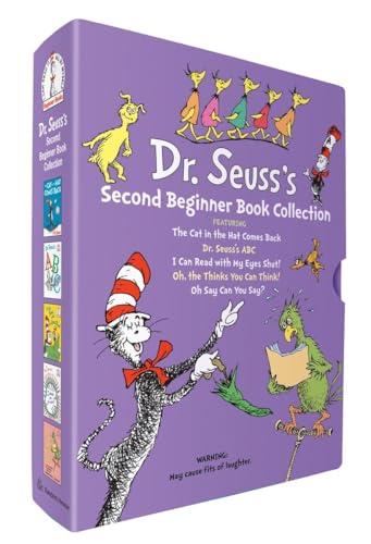 Dr. Seuss's Second Beginner 5-Book Collection (The Cat in the Hat Comes Back/Dr. Seuss's ABC/I Can Read with My Eyes Shut!/Oh, the Thinks You Can Thin