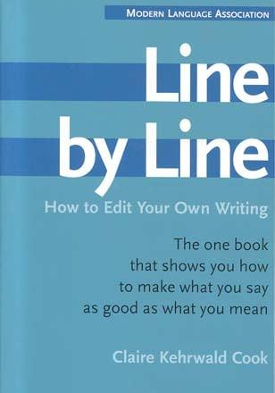 Line by Line: How to Edit Your Own Writing