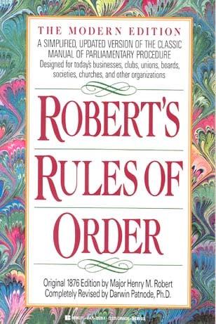 Robert's Rules of Order (Modern Edition)
