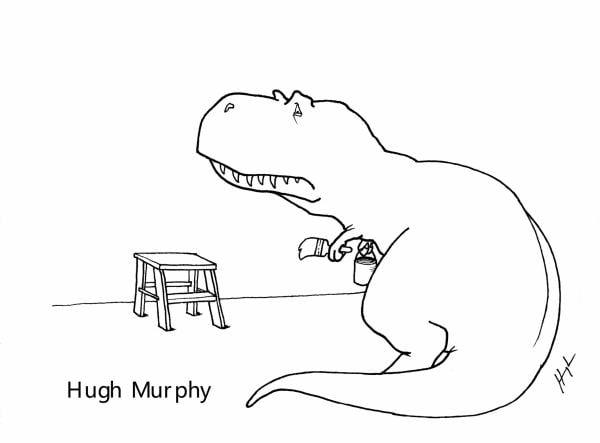 T-Rex Trying
