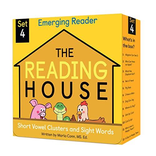 Short Vowel Clusters and Sight Words (The Reading House Set 4)