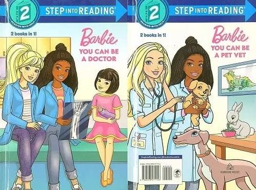 You Can Be a Doctor/You Can Be a Pet Vet 2 Books in 1 (Barbie, Step Into Reading, Step  2)