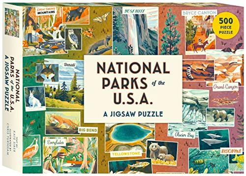 National Parks of the U.S.A. 500 Piece Jigsaw Puzzle