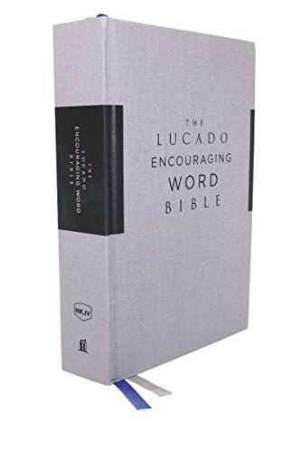 NKJV The Lucado Encouraging Word Bible (5562GY, Gray)