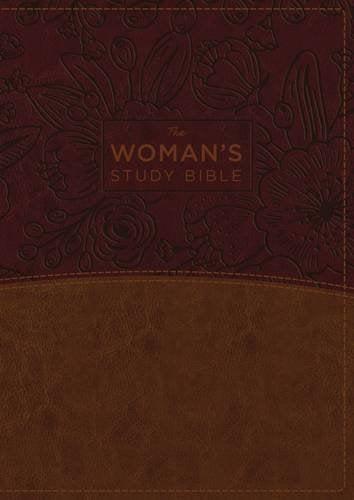 NKJV The Woman's Study Bible (Brown/Burgundy Leathersoft, Thumb Indexed)
