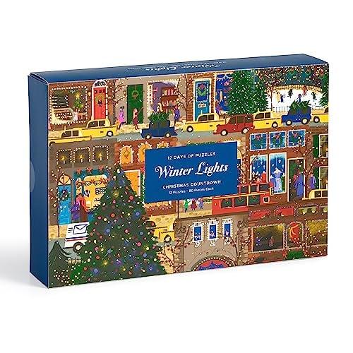 Winter Lights 12 Days of Puzzles Holiday Countdown