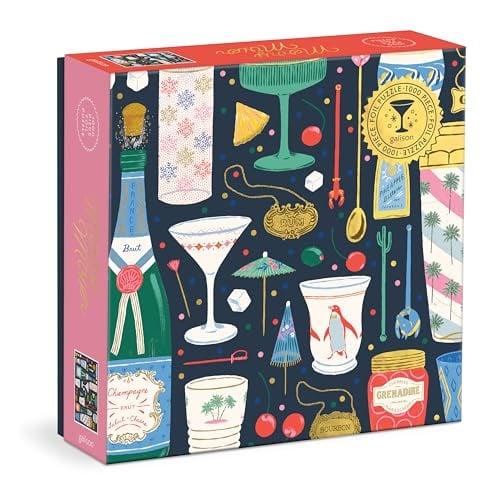 Merry Mixer 1000 Piece Foil Jigsaw Puzzle