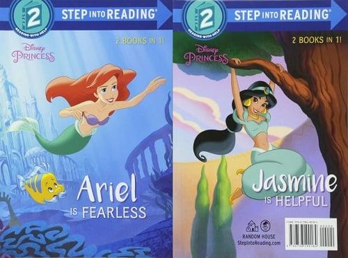 Ariel Is Fearless/Jasmine Is Helpful (Disney Princess, Step into Reading Level 2)