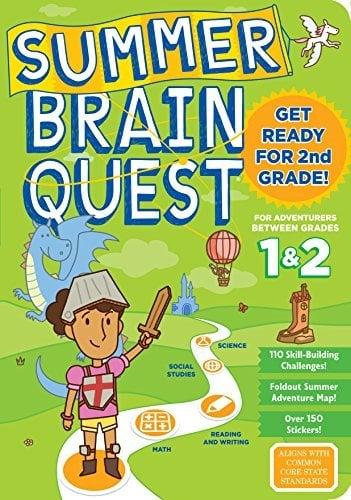 Between Grades 1 & 2 Workbook (Summer Brain Quest)