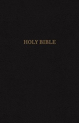 KJV Super Giant Print Reference Bible (5844BKI, Thumb Indexed, Black Leatherflex)