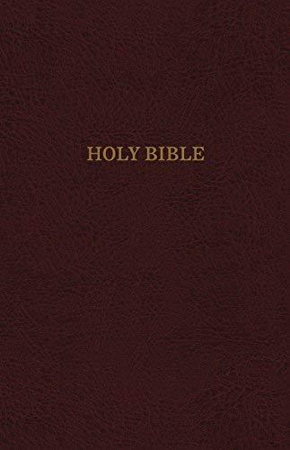 KJV Super Giant Print Reference Bible (5844BRGI, Thumb Indexed, Burgundy Leatherflex)