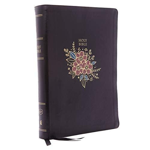 KJV, Super Giant Print Deluxe Reference Bible (Black Imitation Leather, Thumb Indexed)