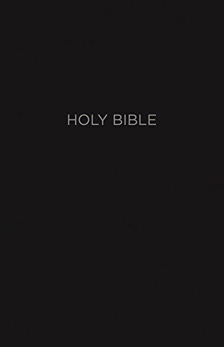 NKJV Thinline Reference Bible (4854BK - Black Leatherflex)