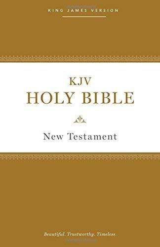 KJV, Holy Bible New Testament (#4820 Softcover)