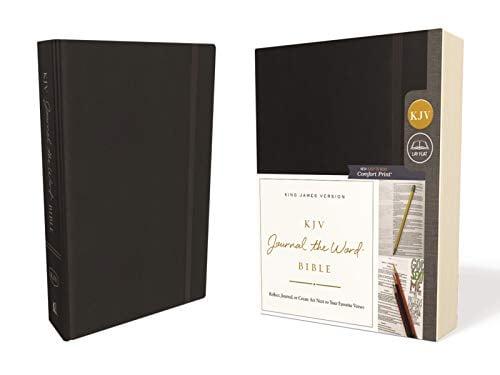 KJV Journal the Word Bible (7582BK - Black)