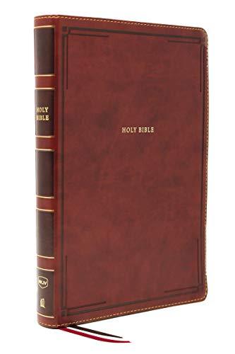 NKJV, Giant Print Thinline Bibles (4423BR - Brown Leathersoft)