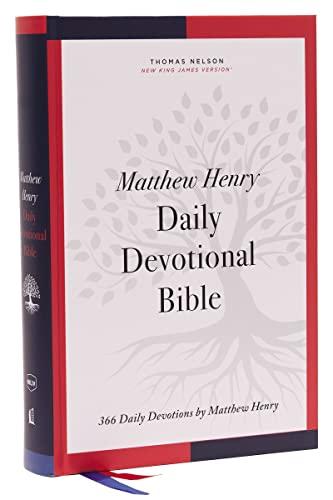 NKJV, Matthew Henry Daily Devotional Bible (Thumb Indexed, #4532 - Hardcover)