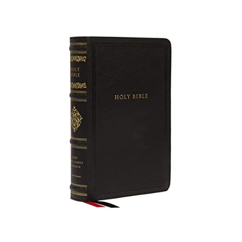 NKJV, Personal Size Sovereign Reference Bible (#8893BK - Black Leathersoft)