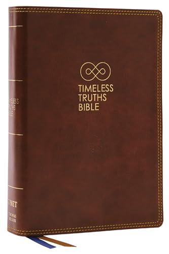 NET, Timeless Truths Bible (#8993BRN, Brown, Leathersoft)