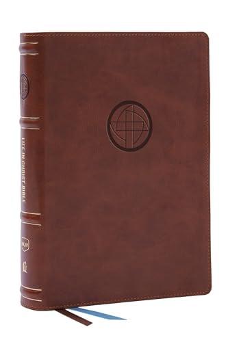 NKJV, Life in Christ Bible: Discovering, Believing, and Rejoicing in Who God Says You Are (Thumb Indexed, #6893BRNI Brown Leathersoft)