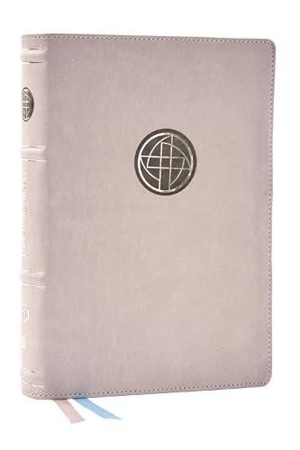 NKJV, Life in Christ Bible (#6893CR - Cream Leathersoft)