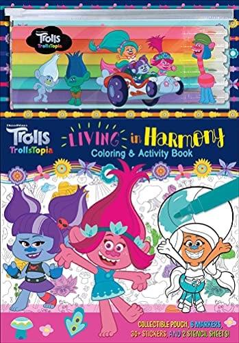 Living in Harmony Coloring & Activity Book (DreamWorks Trolls: Trollstopia)