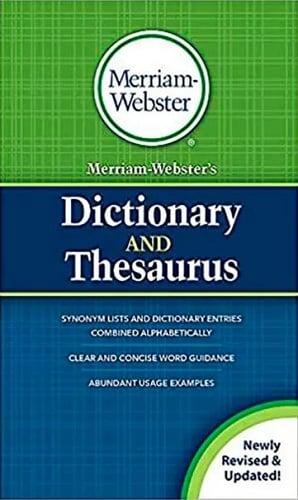 Merriam-Webster's Dictionary and Thesaurus (Revised & Updated)
