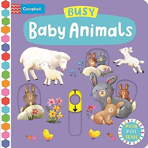 Baby Animals: Push, Pull, Slide (Busy Books)