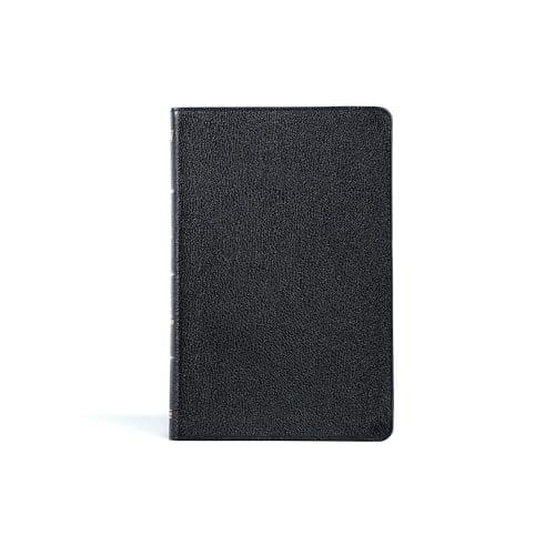 KJV Thinline Bible (Indexed, Black Genuine Leather)
