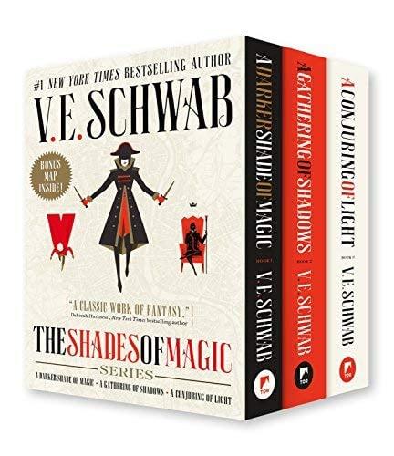 The Shades of Magic Series (A Conjuring of Light/A Gathering of Shadows/A Darker Shade of Magic)