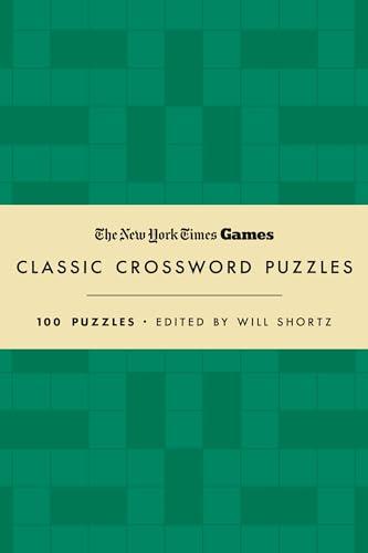 New York Times Games Classic Crossword Puzzles (Forest Green and Cream)