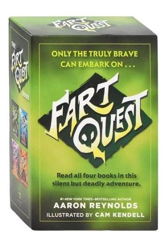 Fart Quest 4-Book Box Set (Fart Quest/The Barf of the Bedazzler/The Dragon's Dookie/The Troll's Toe Cheese)