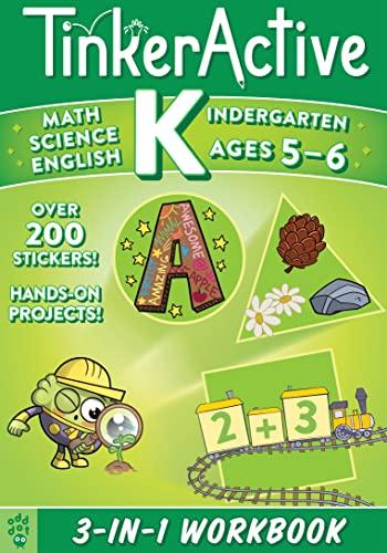 Tinker Active 3-In-1 Workbook: Math, Science, English (Kindergarten)