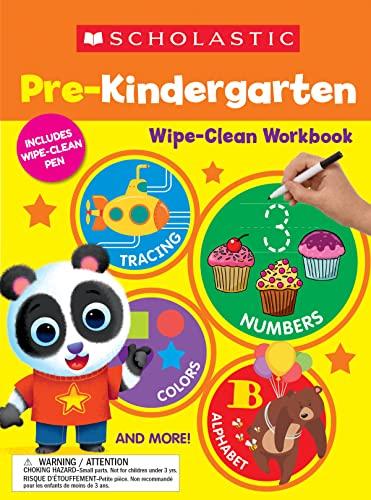Pre-Kindergarten Wipe-Clean Workbook
